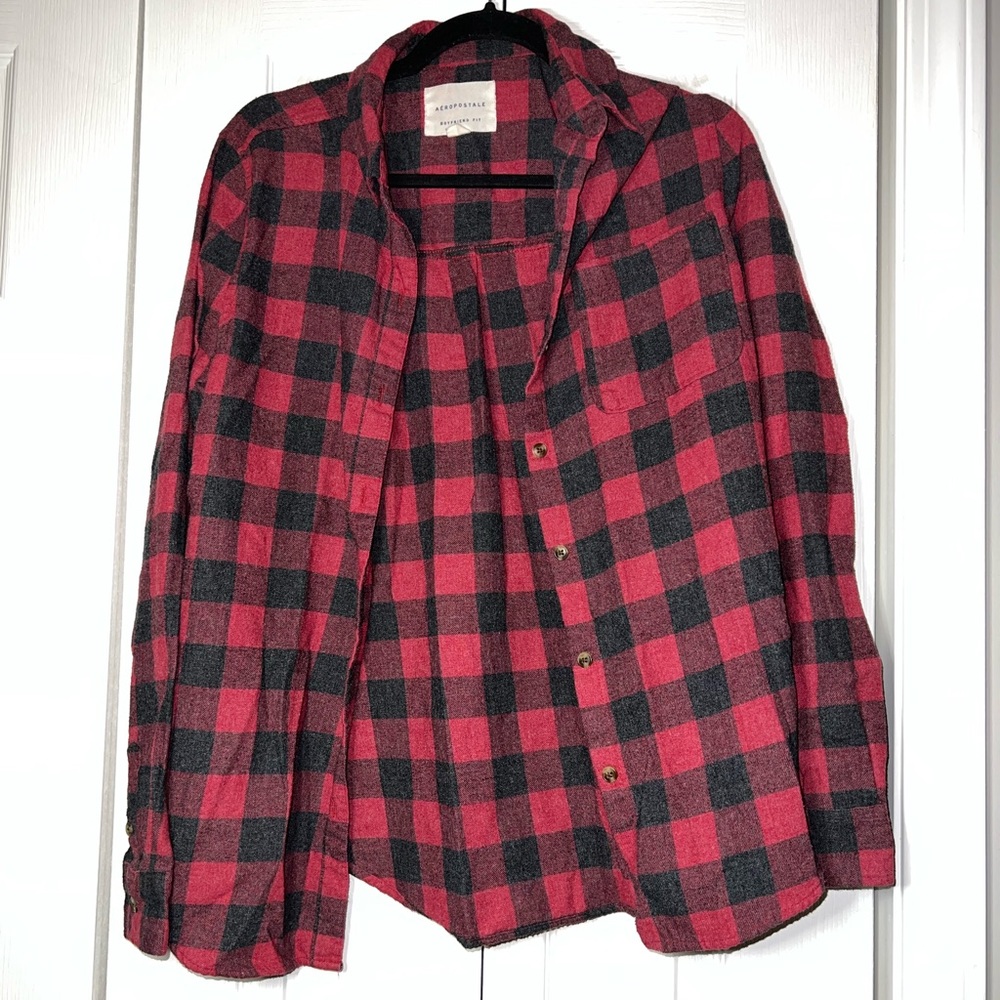 aeropostale flannel (med)